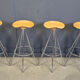 Set of Jamaica swivel bar stools by Pepe Cortès for BD Barcelona, 1990s