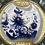Ancienne assiette décorative en céramique Keraluc de Quimper