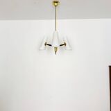 Brass Chandelier by Rupert Nikoll