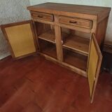 Solid wood sideboard