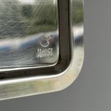 Petit plateau vintage en métal avec nœud décoratif