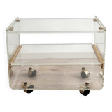 Plexiglas coffee table