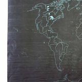 Slate poster for writing with chalk 1968