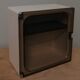 Vintage medicine cabinet in Bakelite and Plexiglas