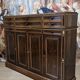 Sideboard in rosewood in the Charles X style, of fine cabinetmaking quality.