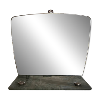 50's mirror with shelf