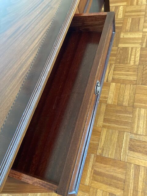 Mahogany coffee table
