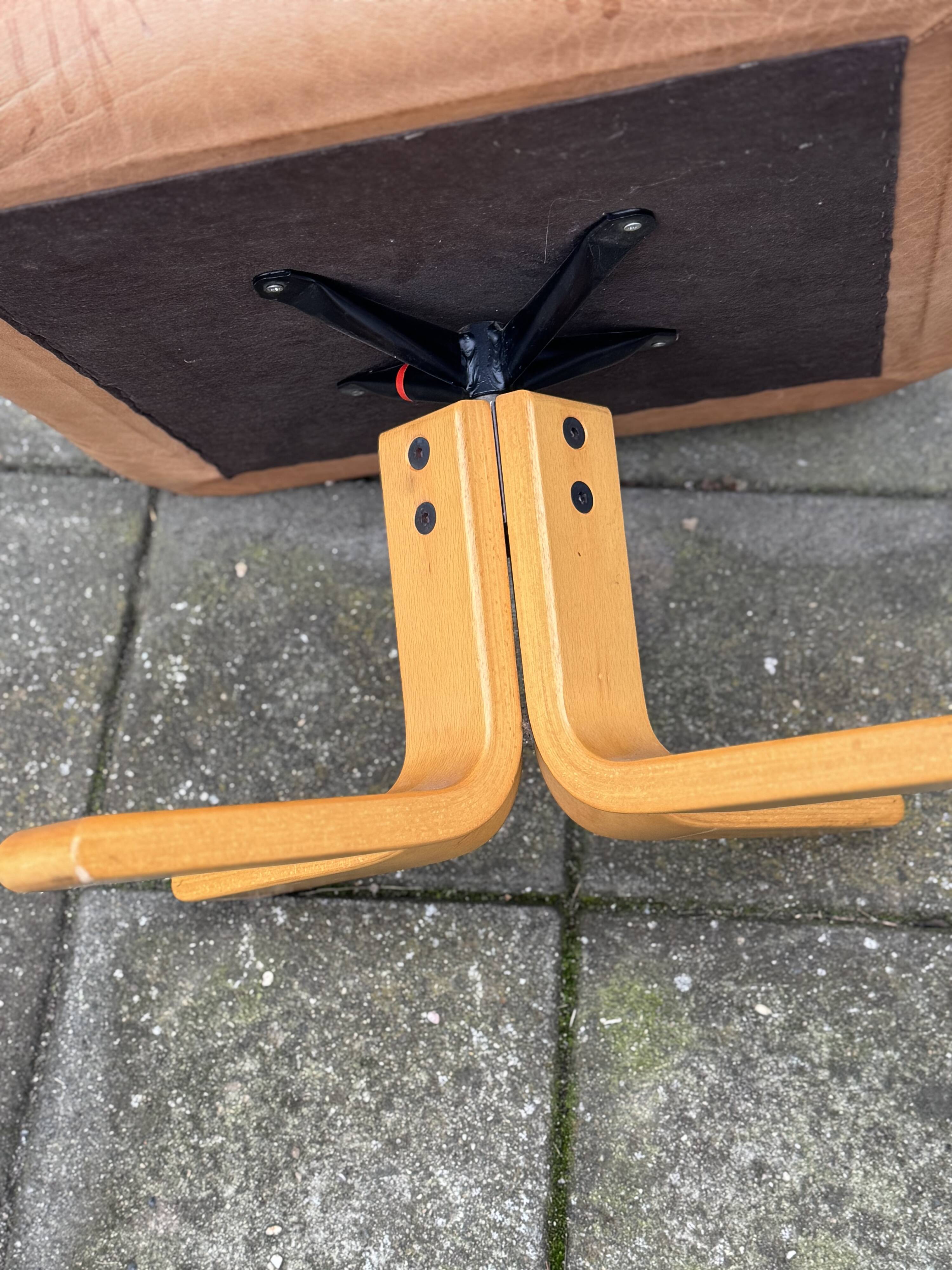 Vintage Westnofa Pouf Ottoman