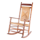 Straw rocking chair