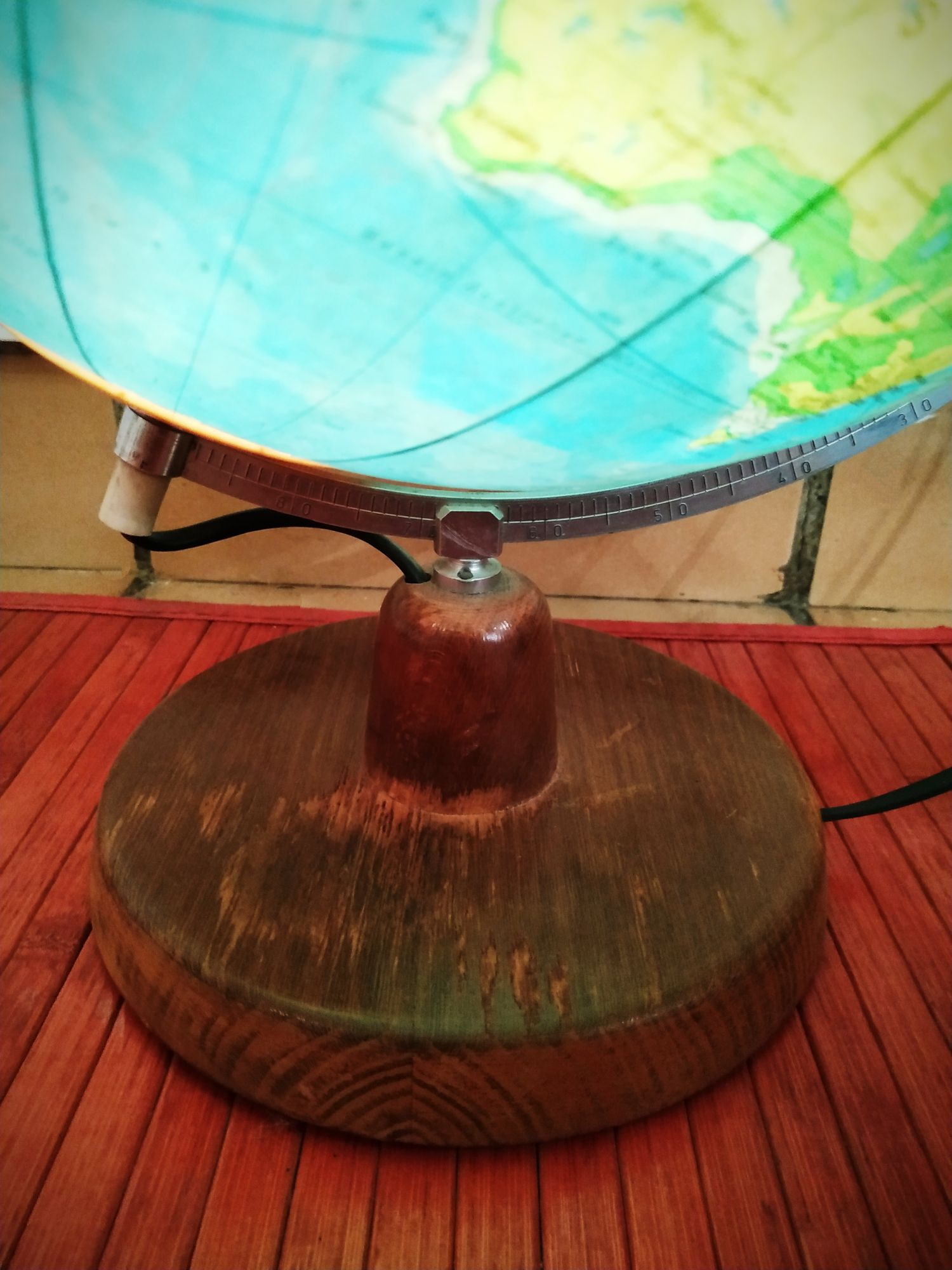 Luminous globe Räth 80's