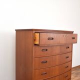 Commode danoise en teck du milieu du siècle, années 1960.