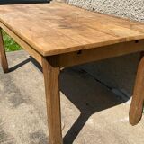 Farm table dining kitchen with solid wood dining 1950 150x79x72cm