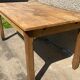 Farm table dining kitchen with solid wood dining 1950 150x79x72cm