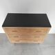 Commode 1950 - 1960 solid oak front