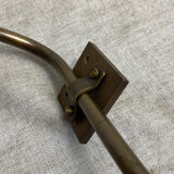 Wall light, picture light, in brass.