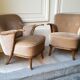 Sculptural years 50-60 vintage chairs design Penguin