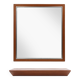 Mid-century teak mirror with shelve by De Coene, Belgium ca. 1960