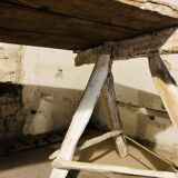 Large rustic country table