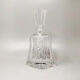 Carafe en cristal avec 6 verres en cristal 1950