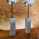 Florence Knoll lamps in square marble, Knoll International 1960