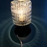 Moulded glass sconce