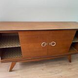 Vintage sideboard with compass legs