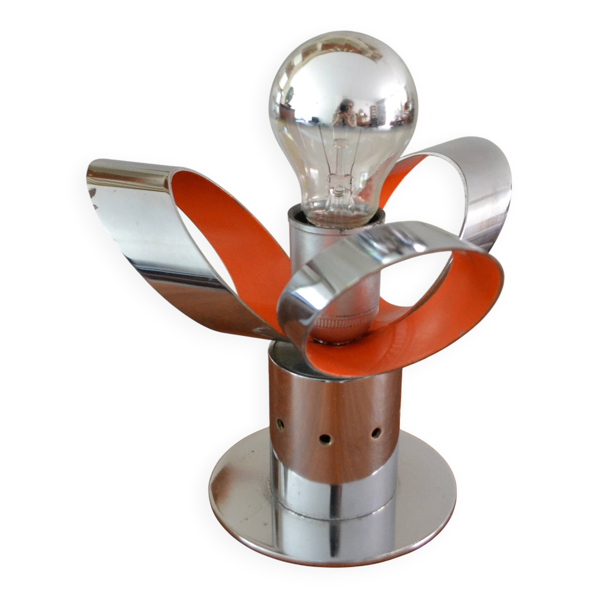 Raak flower lamp chrome 1970s