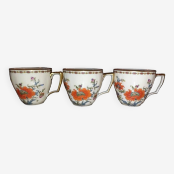 Tasses porcelaine de limoges reynaud