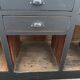 Art Deco oak bar