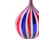Murano vase in multicoloured blown glass, Italy 1970