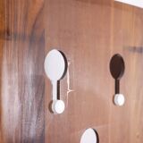 Carlo di Carli. Rosewood veneer coat rack. 1960s.