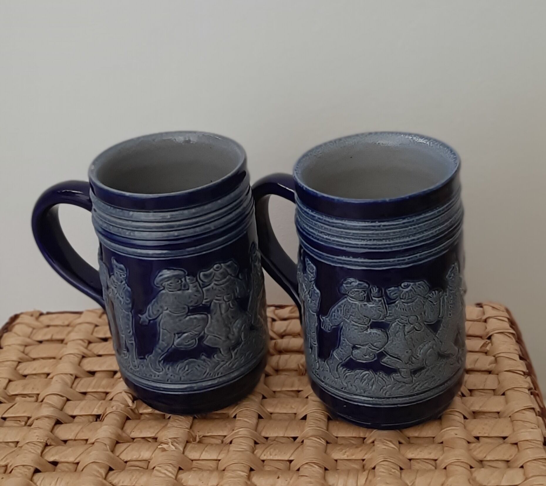 Alsatian beer mugs