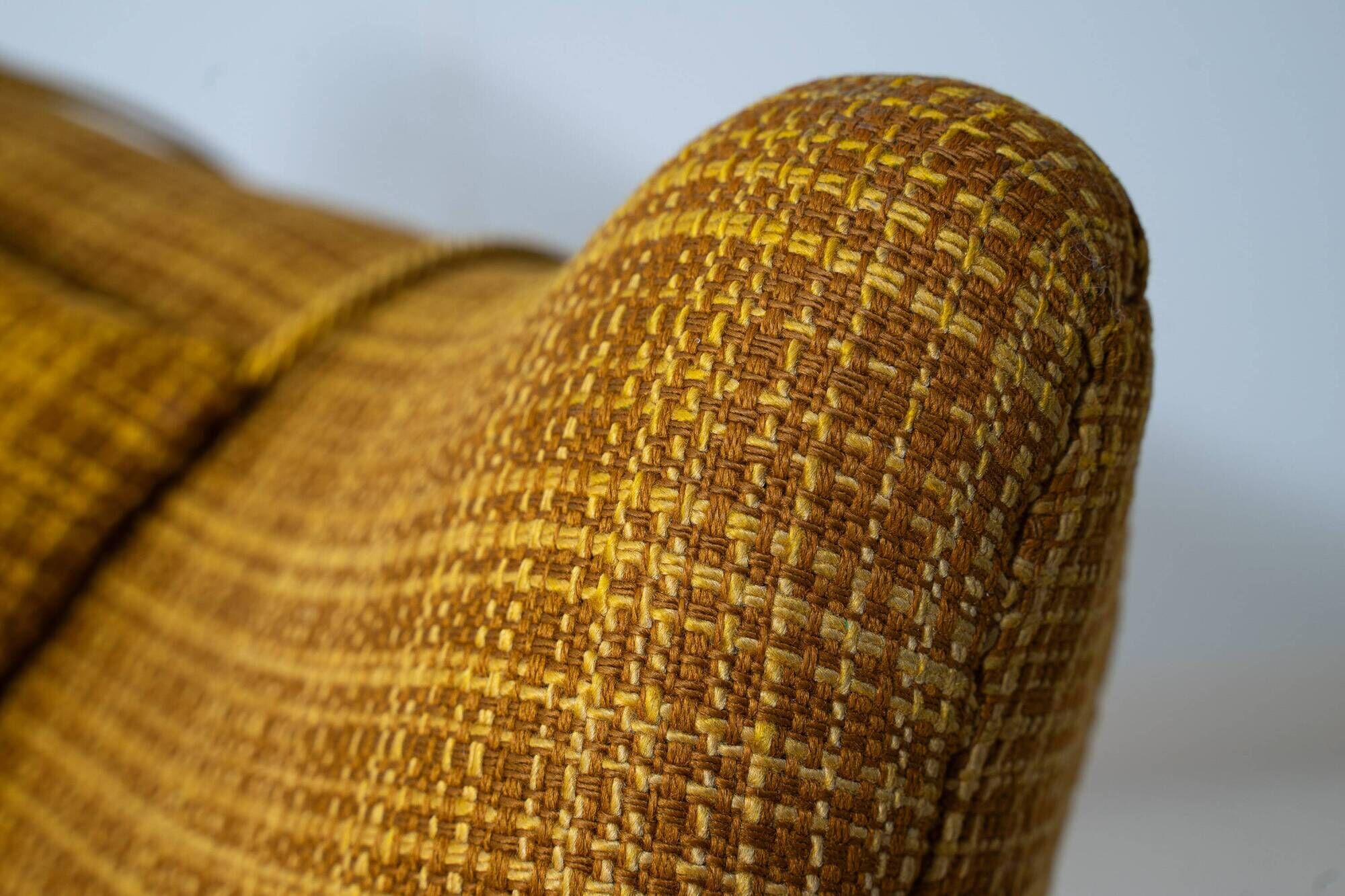 Fauteuil vintage à oreilles inclinable, années 1960