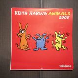 Illustration by Keith Haring - 'Animals' series - 2/12