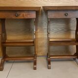 Paire tables de chevet