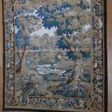 Hand-woven tapestry Wool and silk