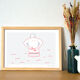 Illustration A4 naiade no. 3/8 bretagne baigneuse mer