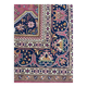 Persian rug in burgundy knotted wool 200x300