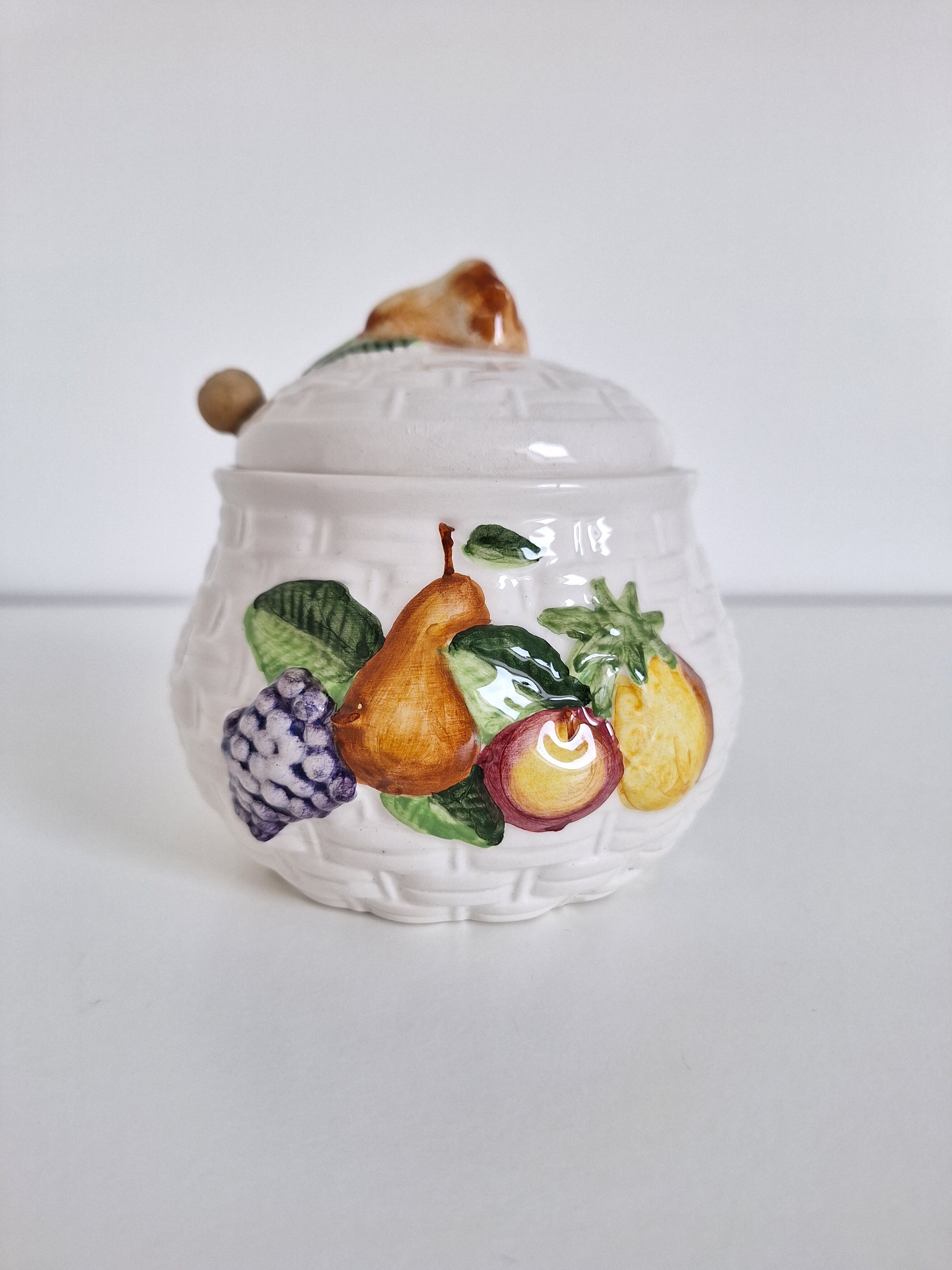 Vintage jam sugar bowl