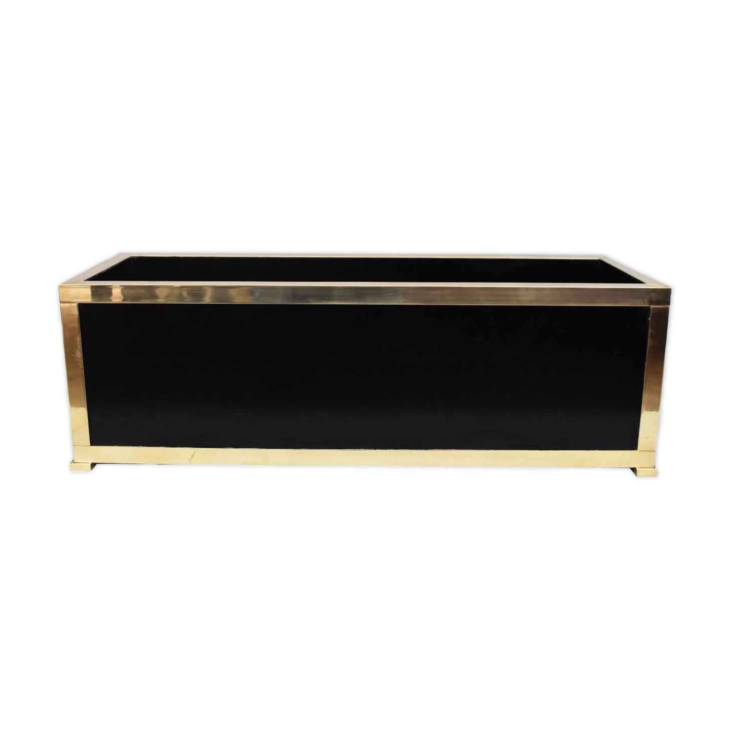 Planter design 1970 brass & bronze