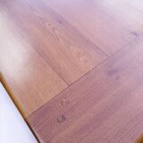 Elm coffee table by Alain Gaubert