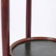 Thonet. Pair of side tables with 2 tops in stained beech. 1900s.