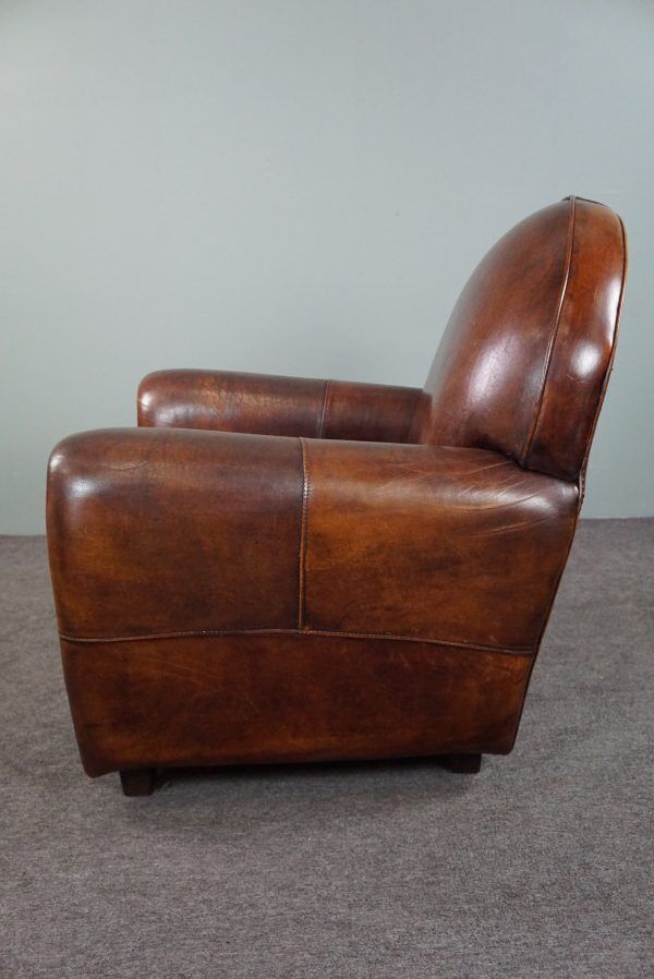 Sheepskin armchair