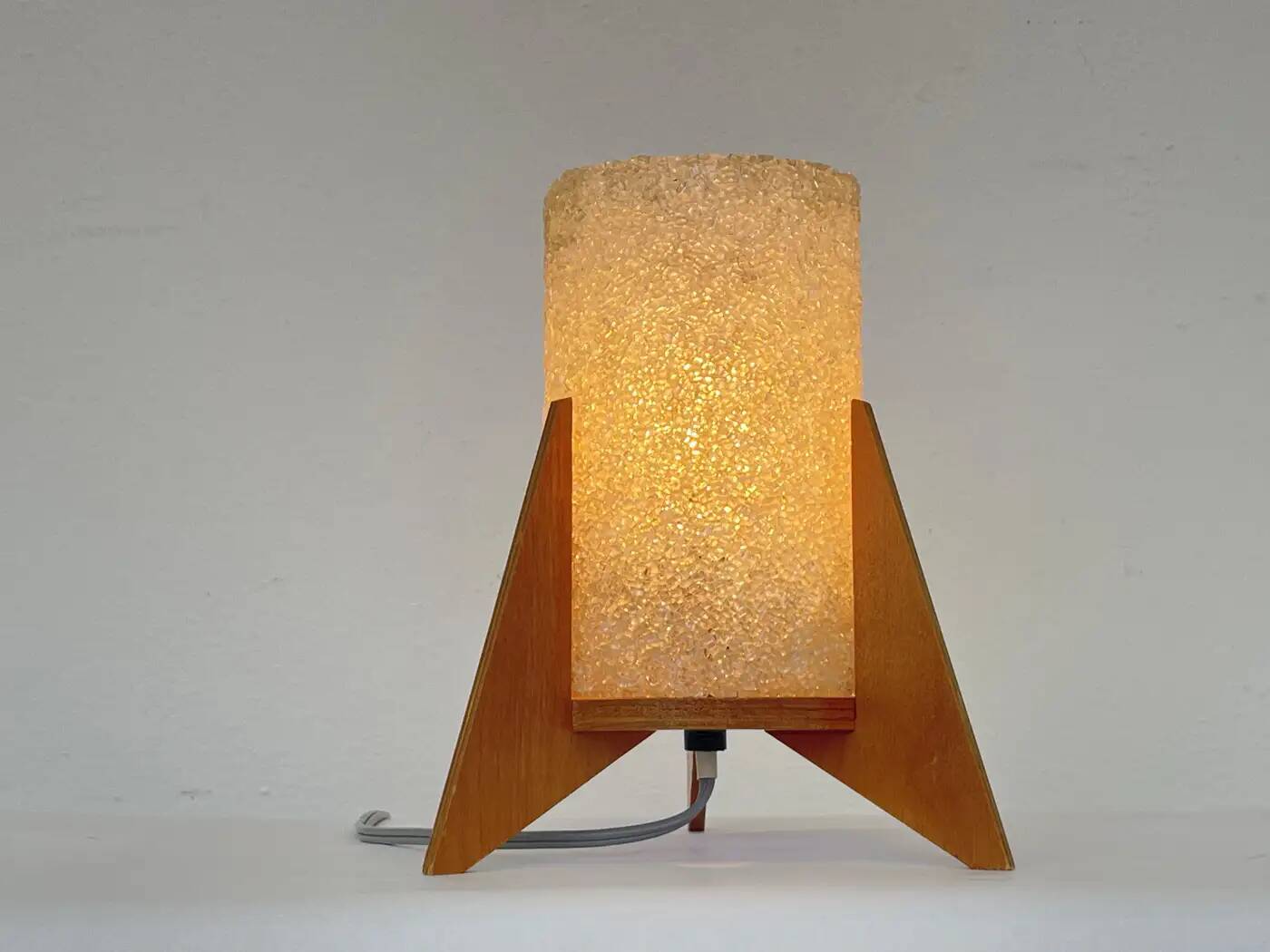 Space age table lamp rocket by Pokrok Zilina, 1970s