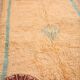 Peach Vintage Moroccan Rug 144 x 270 cm, Berber Wool Rug, Handmade Boho Rug