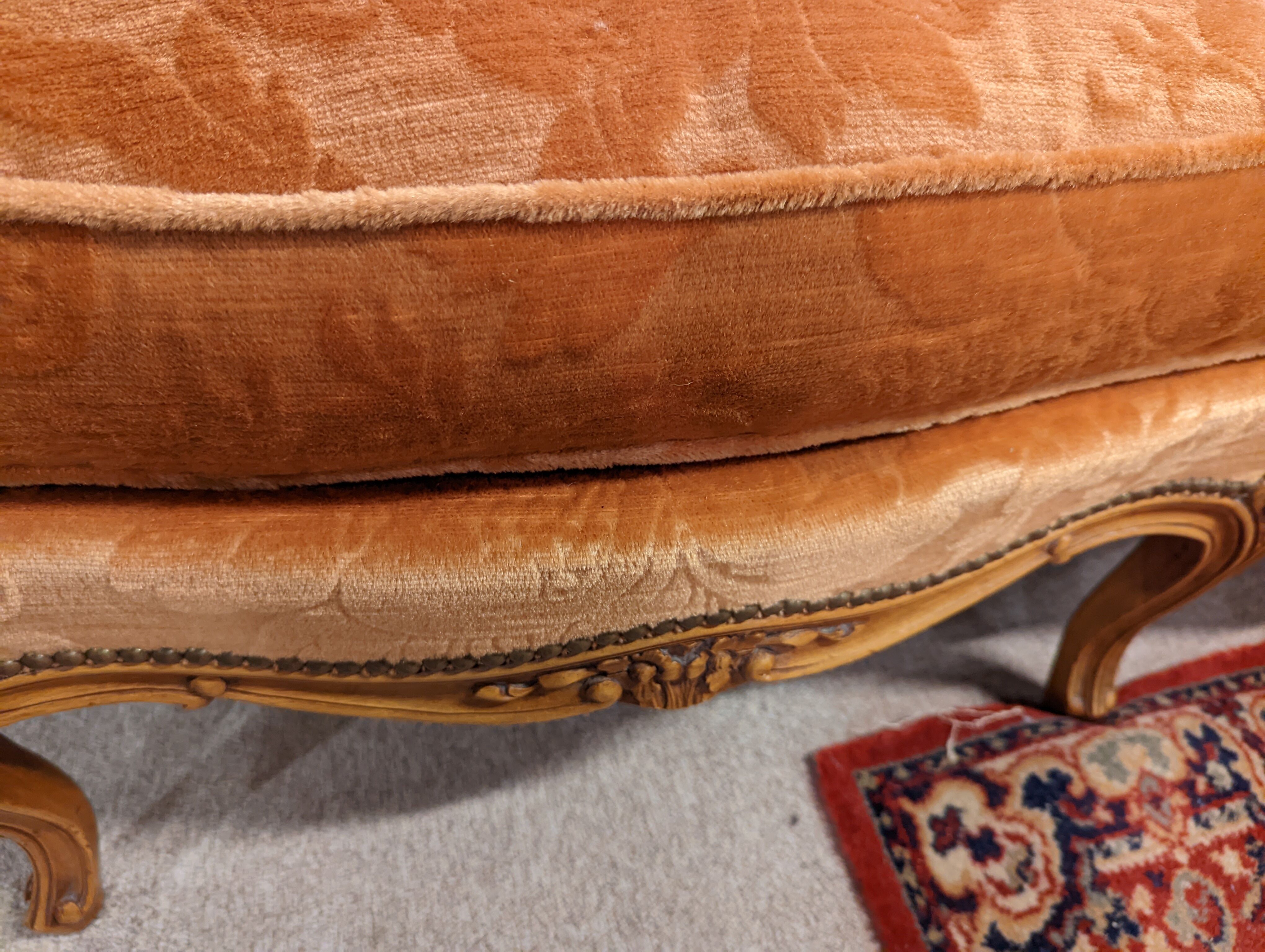 Three-seater sofa Louis XV style