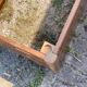 Large vintage wooden chest gymnast plinth