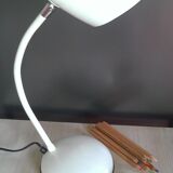 Office lamp metal cream patella