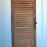 Old patinated solid oak shutter