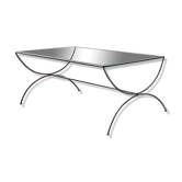 Table basse art déco